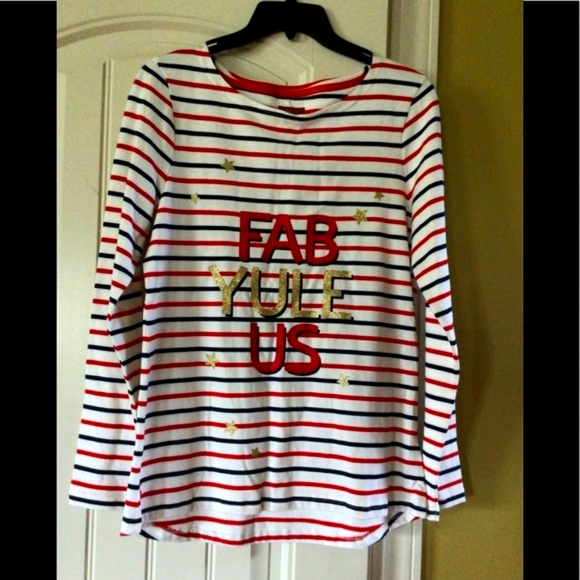SALE OFR🆕JOULES “FAB YULE US” HARBOUR JERSEY TOP(Sz6) - Picture 9 of 15